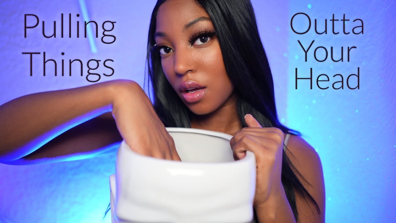 ASMR Pulling Items From Your Skull! 😱 So Relaxing And Super Tingly