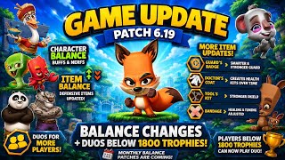BIG Zooba Update! Patch 6.19 Balance Changes Explained 🔥