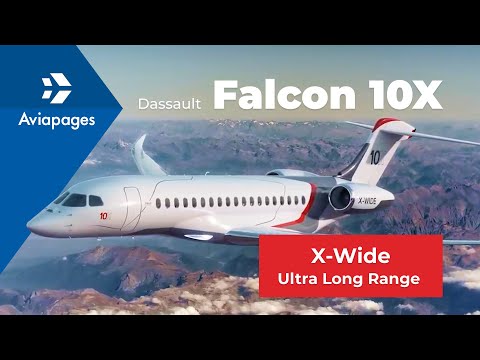 Dassault Aviation | Falcon 10X - the latest X-WIDE aircraft.