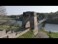 Union Chain Bridge Drone Footage - 21st April 2023