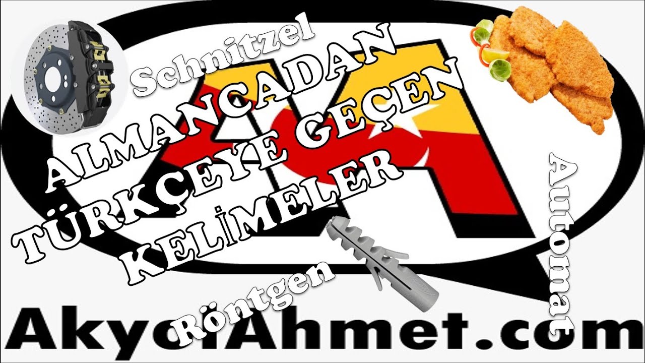 Almancadan Türkçeye Geçen Kelimeler - YouTube