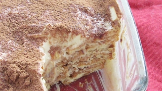 Icebox Cake Recipe - No Bake (Eggless) Marie Biscuit Pudding - No Bake Desserts | Nisa Homey