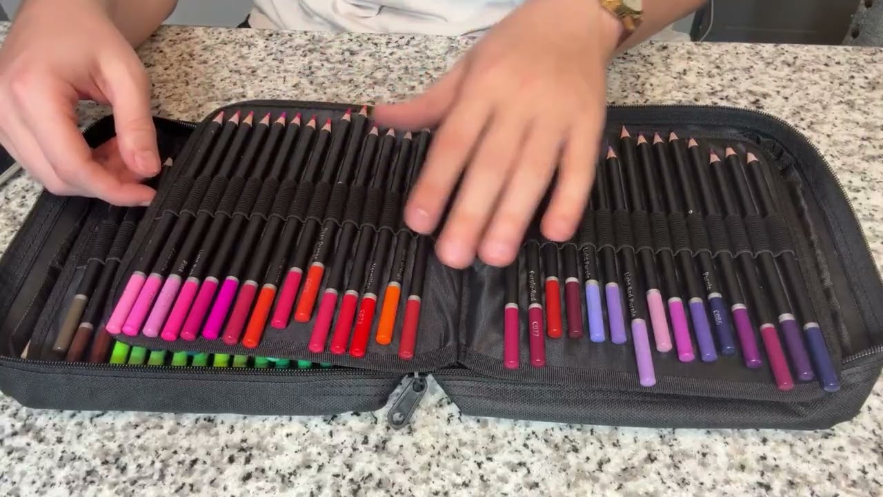 PRINA Art Supplies 120 Colors Colored Pencils Set for Adults Coloring Books with Sketchbook Review