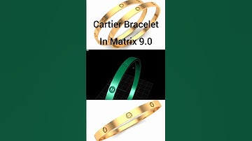 full 👆🏻video link/ How to make Cartier Bracelet in Matrix 9.0 #tutorial #matrix