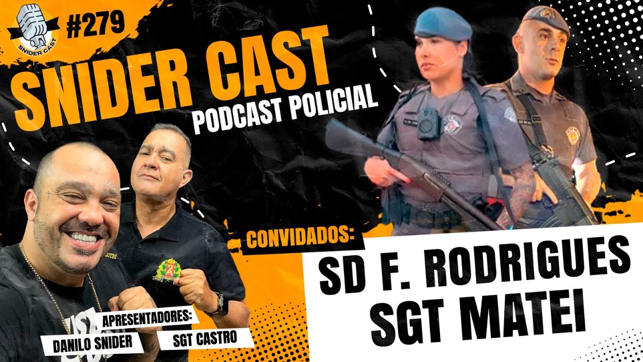 Snider e Sgt Castro Entrevistam  a SD Fernanda e Sgt M4TEI - Snidercast #279