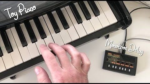 Plugging Various DIY Instruments into the KORG Monotron Delay