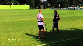 Loopoefeningen voor vijftal spelers