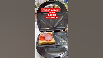 3 in 1 sokany sandwich maker #waffles #toaster #grill #breakfastmaker #kitchenware #kitchenutensils