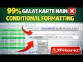 Conditional Formatting with AND, ISNUMBER ,COUNTIF & SEARCH | Advanced Excel