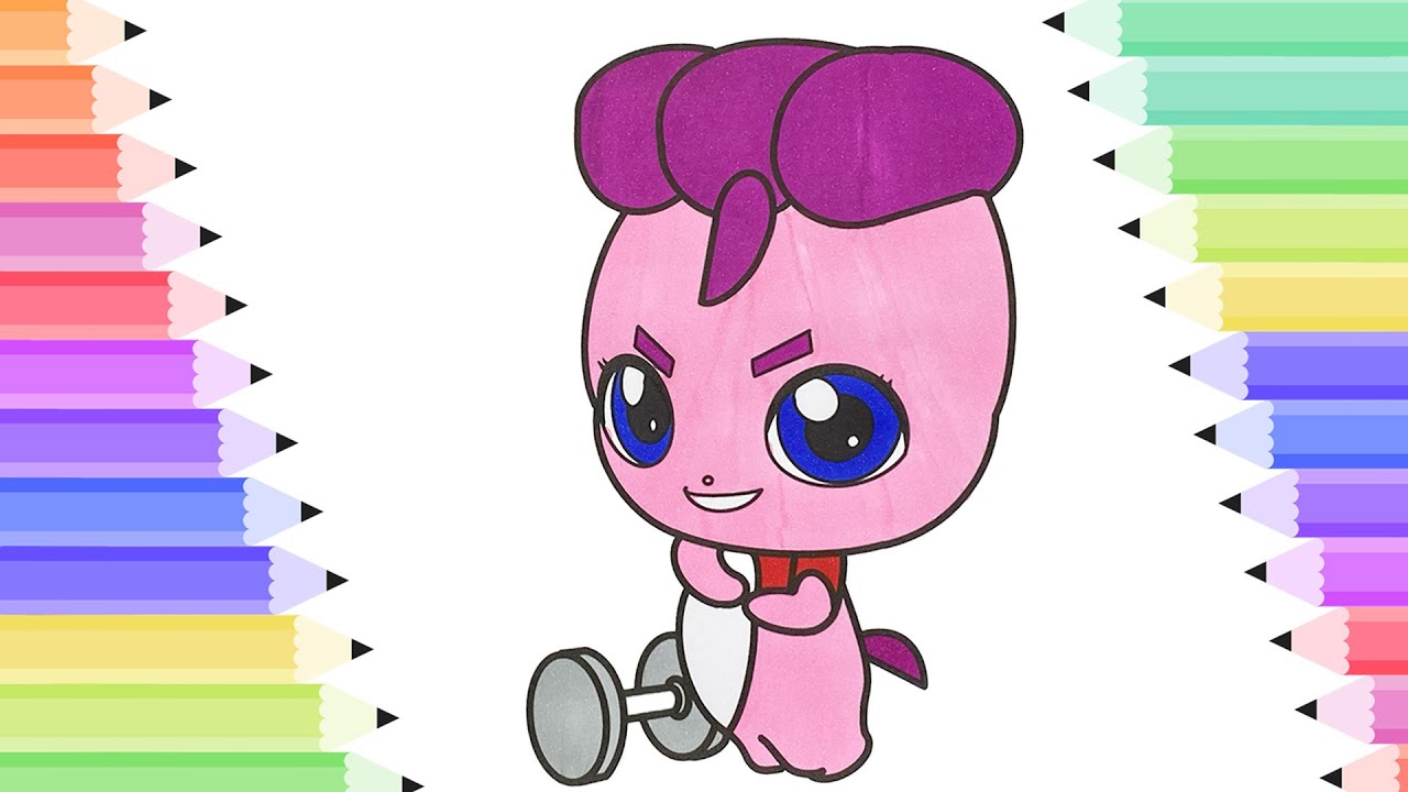 색칠놀이 캐치티니핑 무거핑 | 색칠공부 Coloring Book Catch Teenieping -Coloring Book ...
