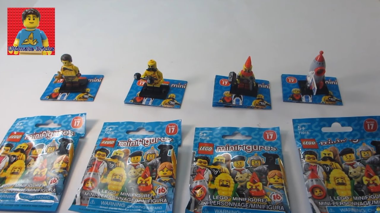 Lego Minifigures Series 17 Pack Opening