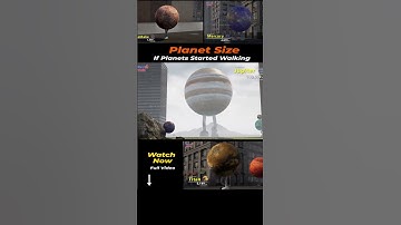 If Planets Started Walking | Size Comparison | #trailer