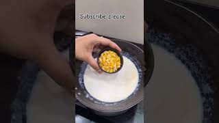 white sauce pasta shortsvideo goviral utubeshort food