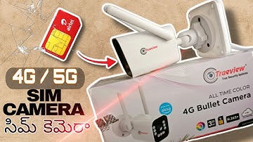 TRUEVIEW 4G SIM CAMERA | UNBOXING & INSTALLATION #video