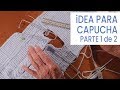 Tejer una capucha con vueltas acortadas 👉Video 1 de 2 💡 Ideas Lucila