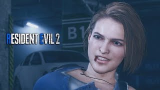 RESIDENT EVIL 2 REMAKE, JILL HELPS OUT CLAIRE! (RE2R PC MODS)