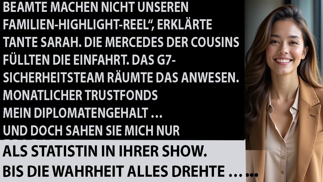 Ich saß am Tisch, während meine Tante den Familien-Newsletter feierte – Restaurant-Eröffnungen meines Cousins, Immobilienportfolios, alles, nur nicht meine Karriere. „Regierungsarbeit ist kein...