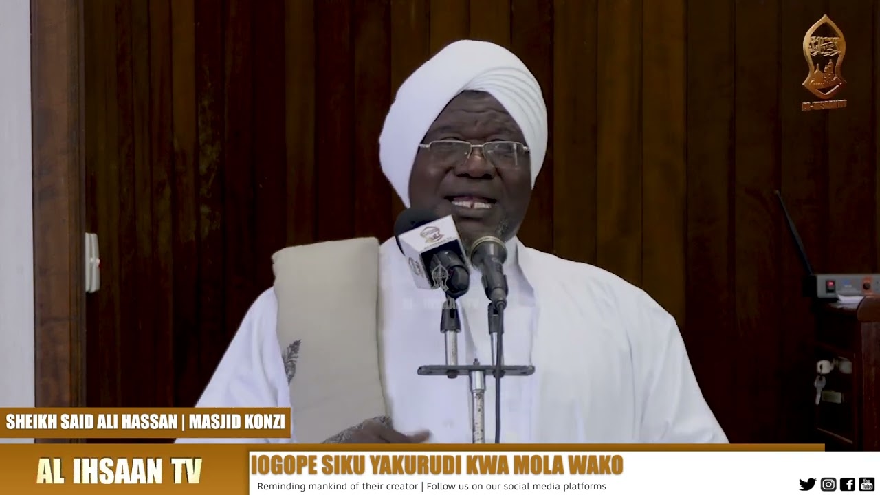 IOGOPESIKU YA KURUDI KWA MOLA WAKO | SHEIKH SAID ALI HASSAN