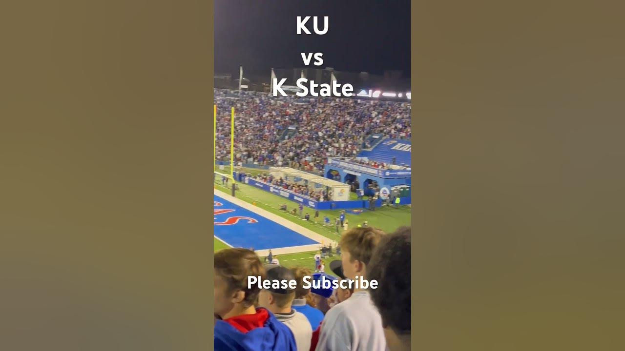 Ku vs k state ncaa football game YouTube