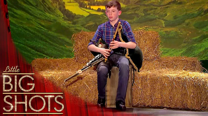 Cian Wows With Uilleann Pipes!  | Little Big Shots