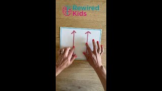 Vertical Tracing Lines - Rewired Kids Brain Boosting Sheets