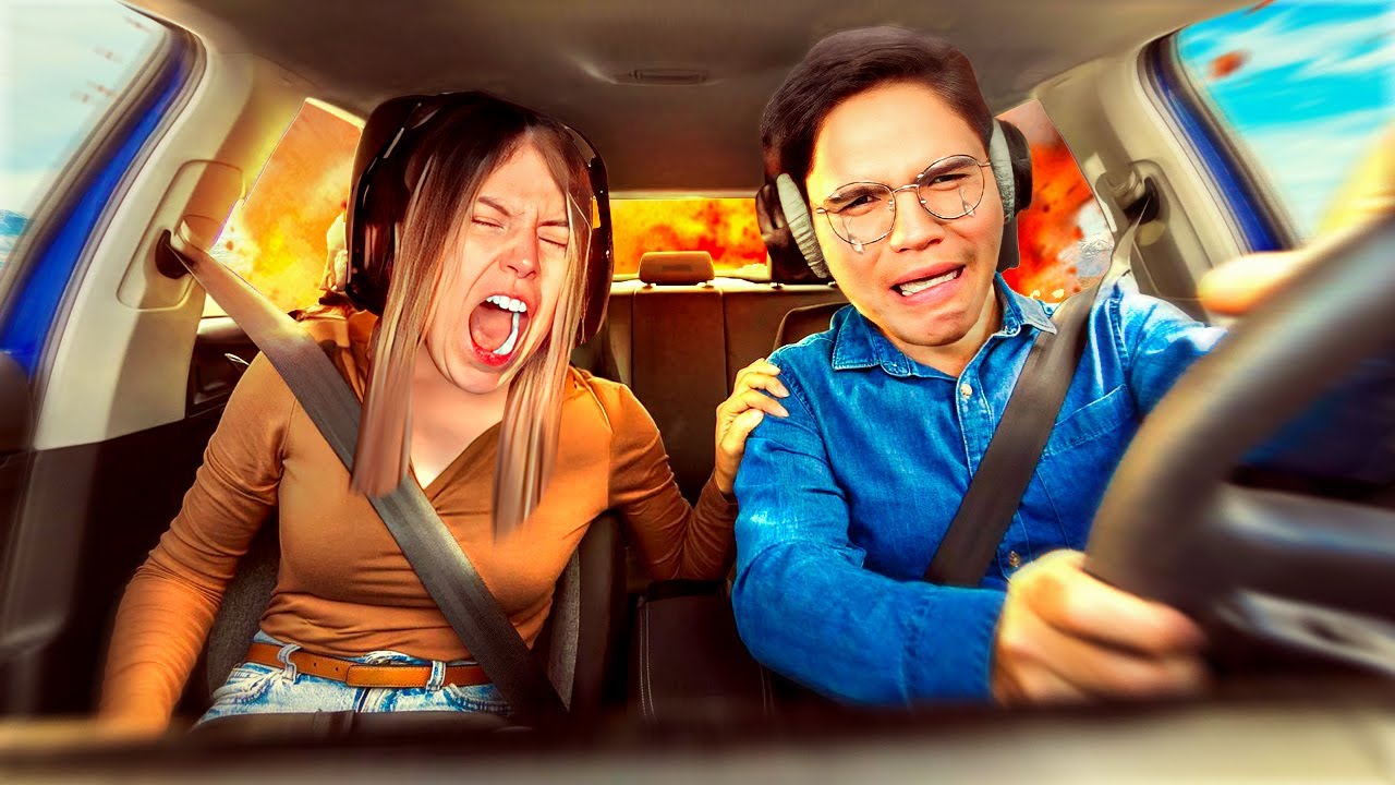 ENSEÑÁNDOLE A ELMARIANA A CONDUCIR 💀 | Backseat Drivers