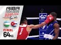 Final (64kg) KHOLDAROV Ikboljon (Uzbekistan) vs CRUZ GOMEZ Andy  (Cuba)