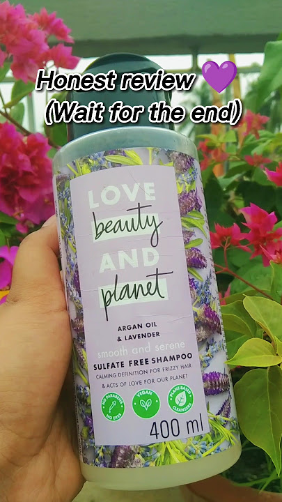 Download lagu Love beauty and planet argan oil & lavender shampoo review 💜 #shorts #notpaidpromotion