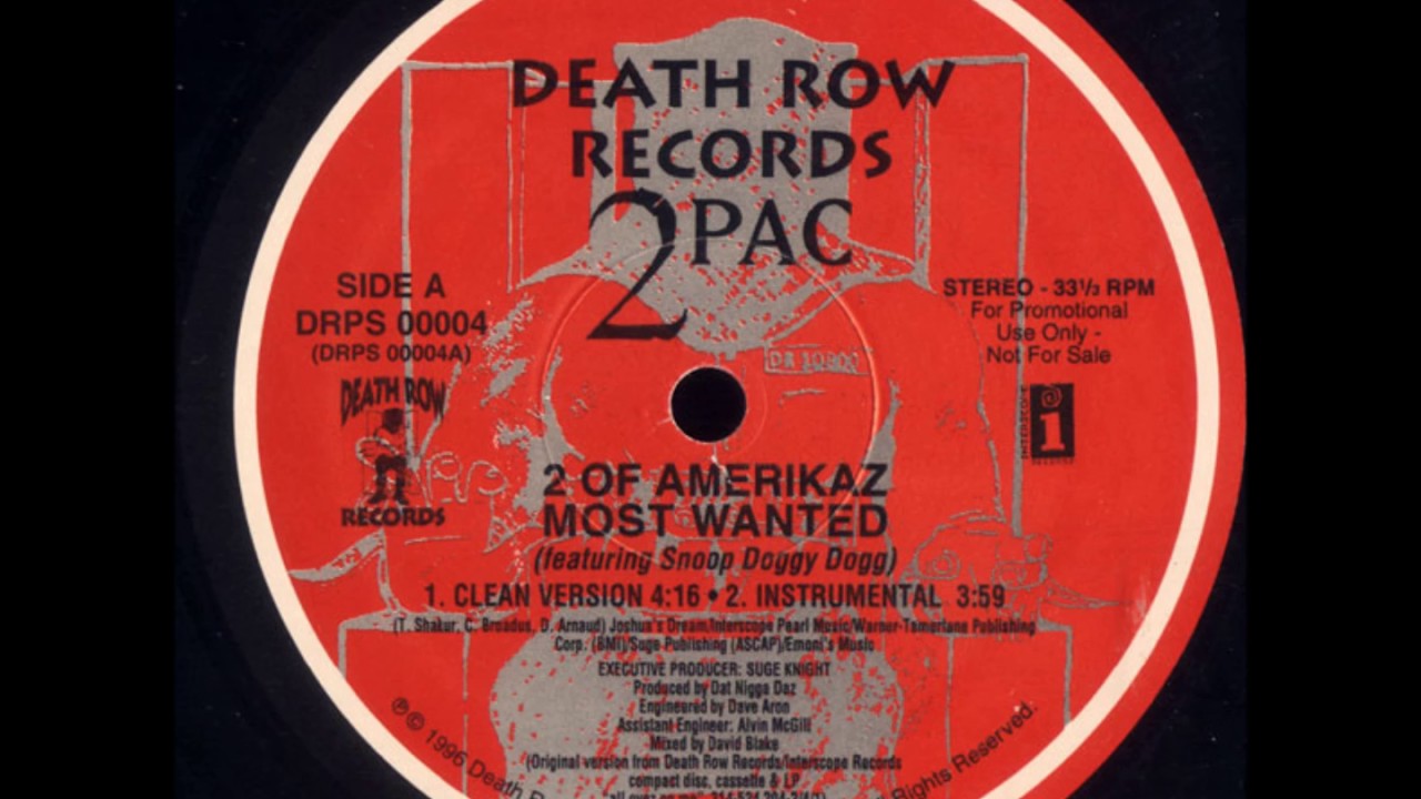 2 Pac Ft Snoop Doggy Dogg - 2 Of Amerikaz Most Wanted - 12