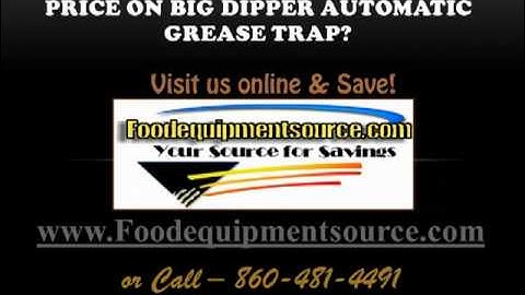 Big Dipper Automatic Grease Trap - Best Price