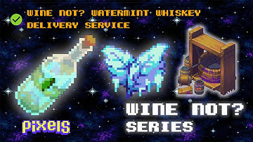 Watermint Whiskey Delivery Service - Wine Not? series - Pixels Game