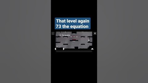 That level again 73 the equation