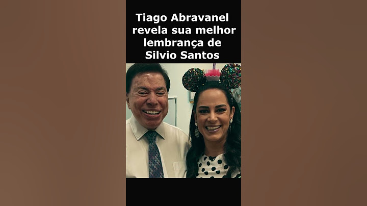 Tiago Abravanel revela sua melhor lembrança de Silvio Santos #noticias #noticiasfamosos