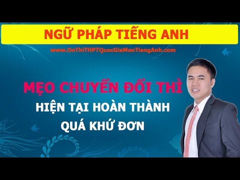 Video: Cách Chuyển Từ đơn Giản Hóa Sang áp đặt