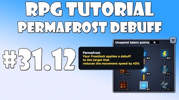 #31.12 Unity RPG Tutorial - Permafrost Debuff