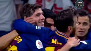 Barcelona vs Sevilla 5 - 0 Narración cope 21/04/2018