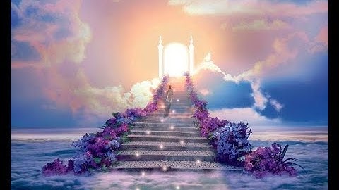 Stairway to Heaven Acrylic PAINTING - STEP BY STEP | Gateway to heaven pastel intermediate