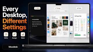 Moodesk - Different Settings for Every macOS Desktop