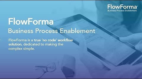DEMO: How FlowForma works - Collab 365
