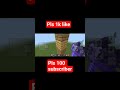 pls support 🥺🥺#minecraft #minecraftshorts #viral