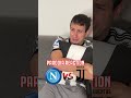 NAPOLI JUVE 5 a 1 ! - PARODIA REACTION - Alessandro Vanoni #shorts