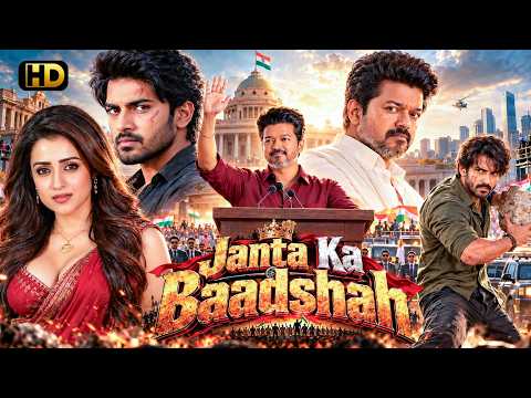 New Janta Ka Baadshah (2024) | Vijay | Trisha Krishnan | Latest Hindu Dubbed South Movies 2024