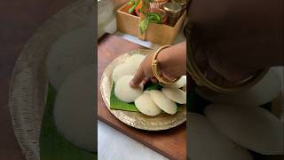 Bhapot diya pitha / Idli pitha🍃 #shorts screenshot 4