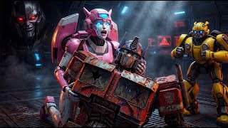 Elita1 Cried When She Found Damaged Optimus Prime bumblebee Helped Save Him
