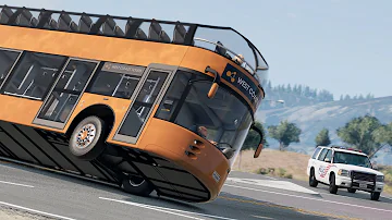 Tour Bus Accidents 2 | BeamNG.drive