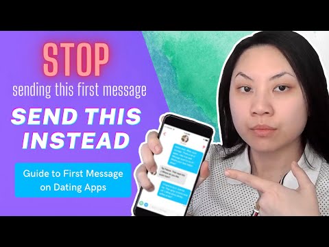 Send this FIRST message on dating apps (Tinder/ Hinge/ Bumble/ HER)