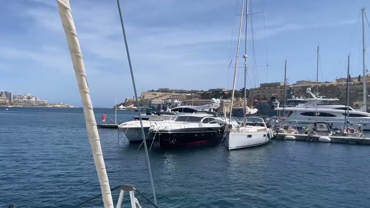 Elfa in Marina di Valletta Malta 24. April 2024