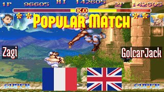 @ssf2xjr1: Zagi (FR) vs GolcarJack (GB) [Super Street Fighter II X GMC ssf2x ssf2 Fightcade] May 16