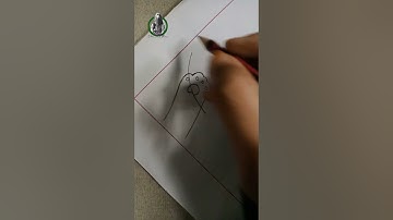 Drawing a cat paw 🐾..#drawing #meow #shorts