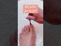 Nail polish for my feet #toes #barefoot #foot #barefootluxury #pedicure #footlove #footcare #feet